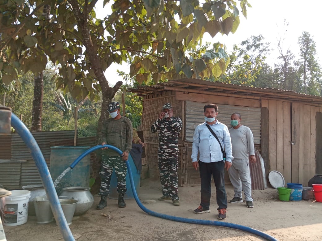  PLVs of Jiribam assisiting PHED jiribam