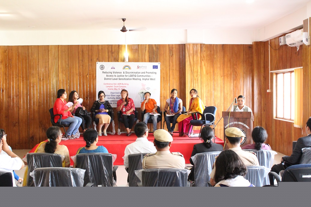  Sensitization meeting on LGBTQ Communities held at the Conference Hall of MASLSA on 10th of May 2019